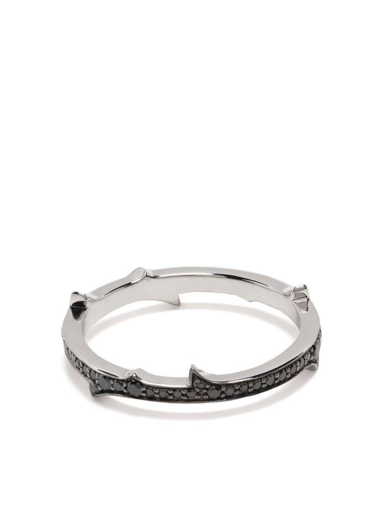 Stephen Webster 18kt Rotgoldring mit Diamanten - Schwarz von Stephen Webster