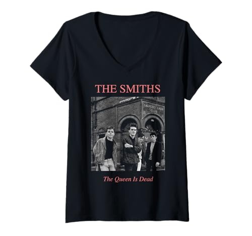 Damen The Smiths The Queen Is Dead Salford Lads von Stephen Wright T-Shirt mit V-Ausschnitt von Stephen Wright Photography