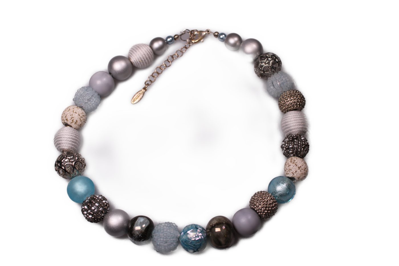 Stephisimo Perlenkette Stephisimo "New Bowls" Damen Kette Liquid von Stephisimo