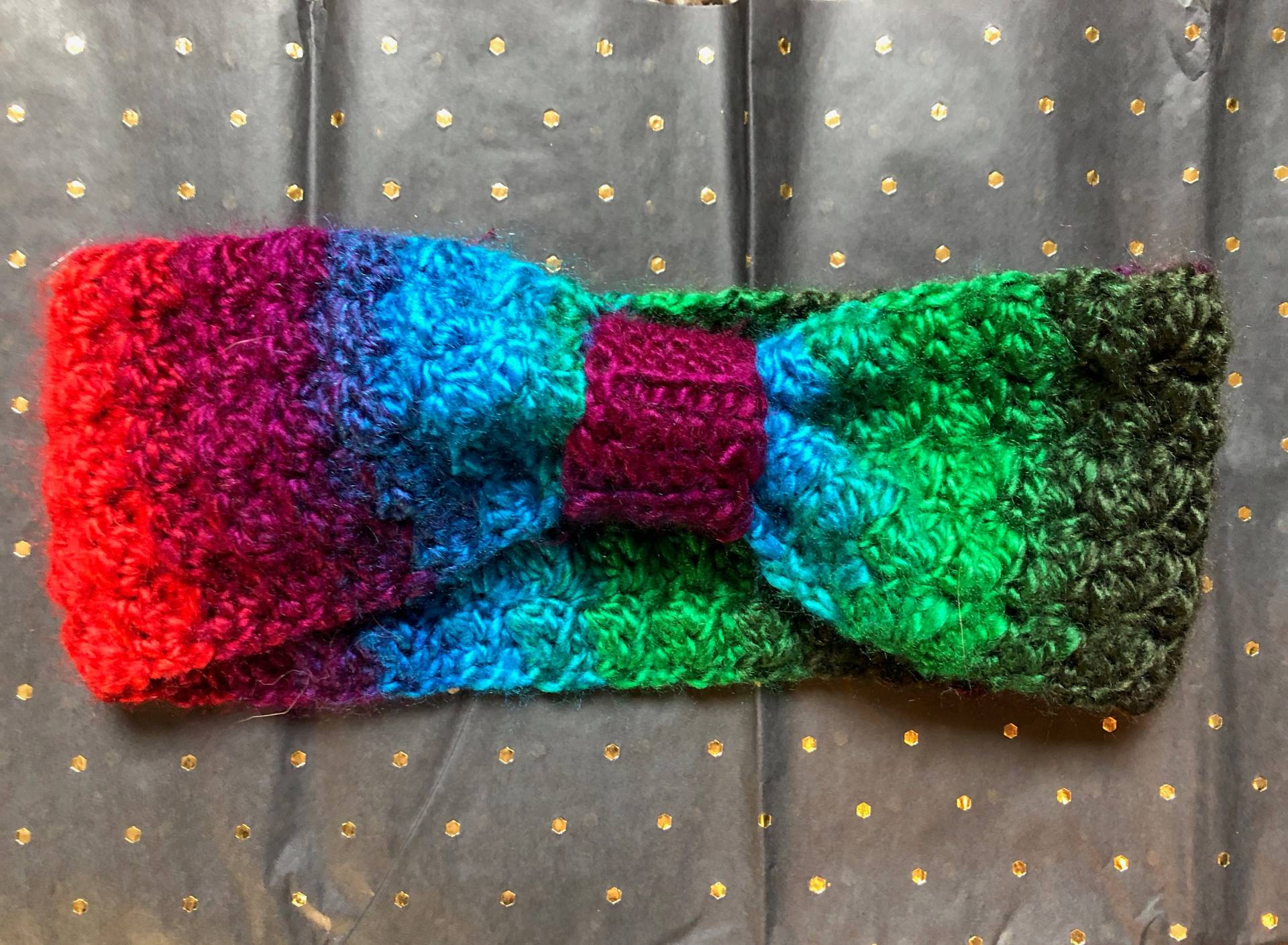 Plötzlich Feder Stirnband Plötzlich Feder Stirnband von StephsGnarlyKnits