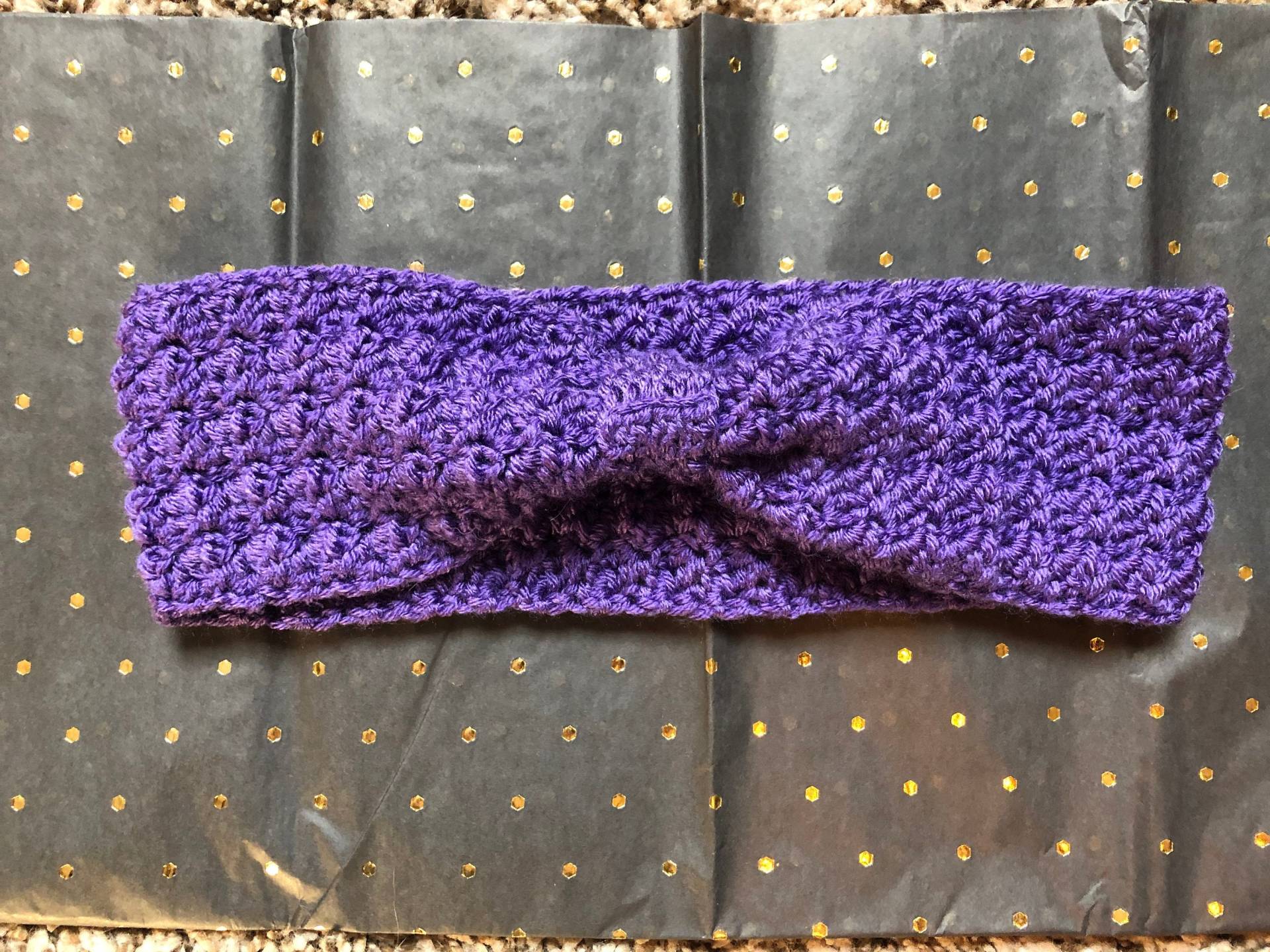 Schönes Lavendel Stirnband Schönes Lavendel Stirnband von StephsGnarlyKnits