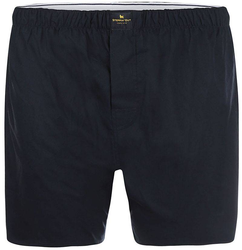Steppin' Out Boxer Navy Poplin - Größe XXL von Steppin' Out