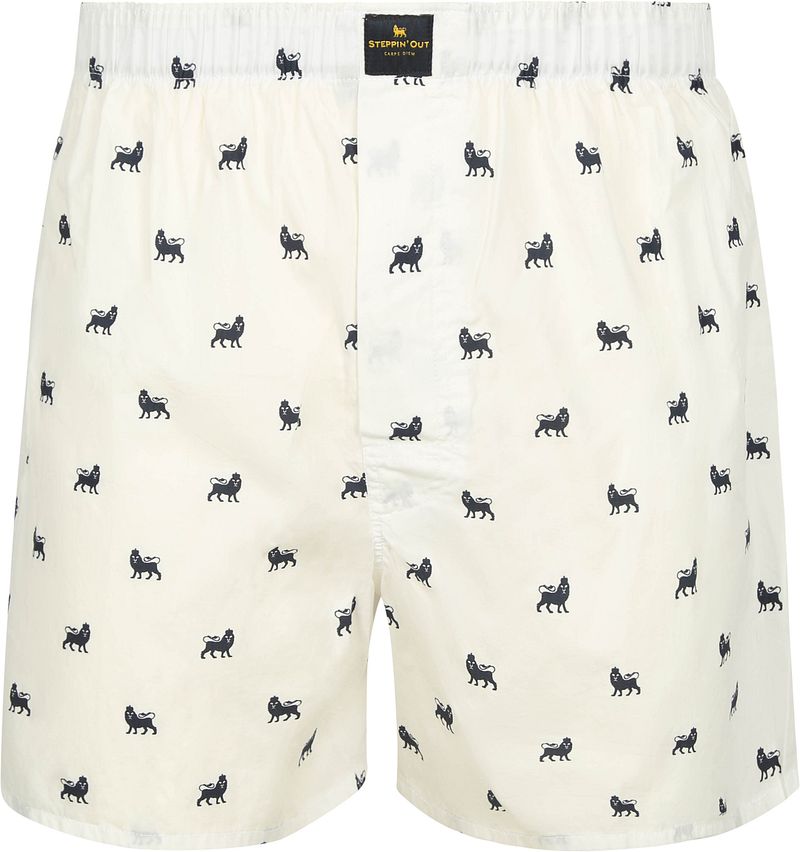 Steppin' Out Boxer weiß Logo Oxford - Größe L Steppin' Out Boxer weiß Logo Oxford - Größe L von Steppin' Out