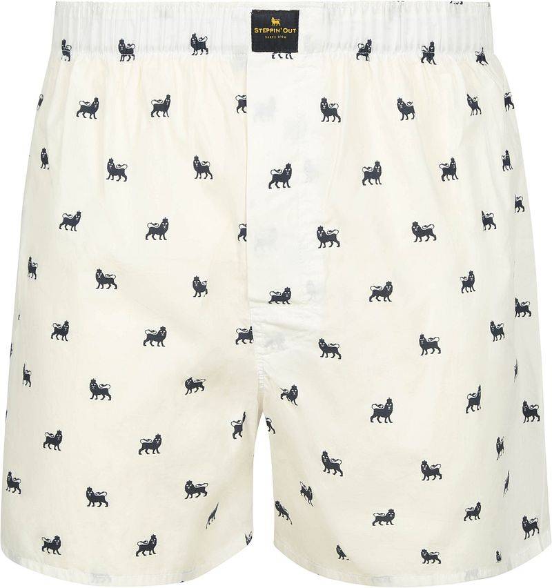 Steppin' Out Boxer weiß Logo Oxford - Größe L Steppin' Out Boxer weiß Logo Oxford - Größe L von Steppin' Out