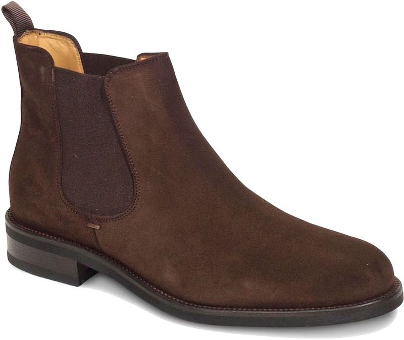 Steppin' Out Chelsea Boots Suède Braun - Größe 45 von Steppin' Out