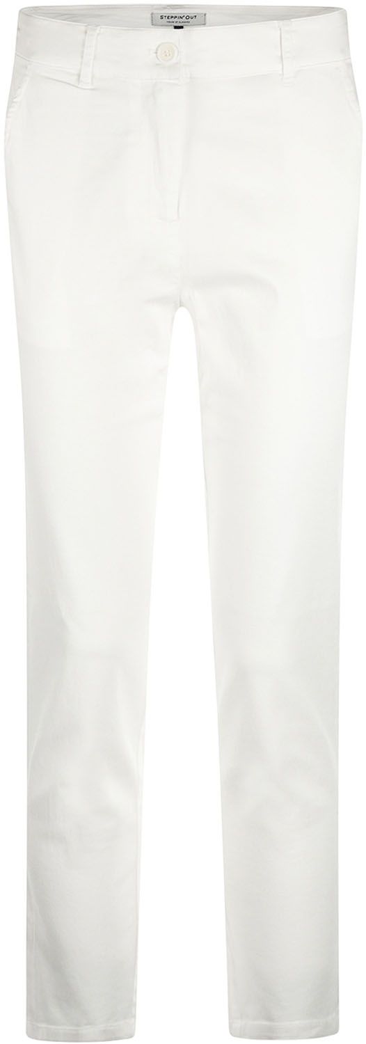 Steppin' Out Chino Damen Classic Weiß - Größe 36 von Steppin' Out