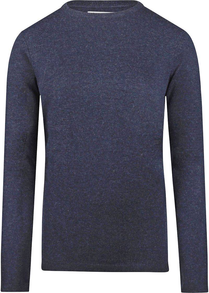 Steppin' Out Damen Pullover Merinowolle Navy - Größe L von Steppin' Out