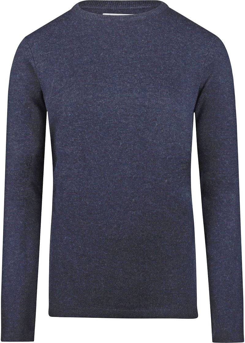 Steppin' Out Damen Pullover Merinowolle Navy - Größe M von Steppin' Out