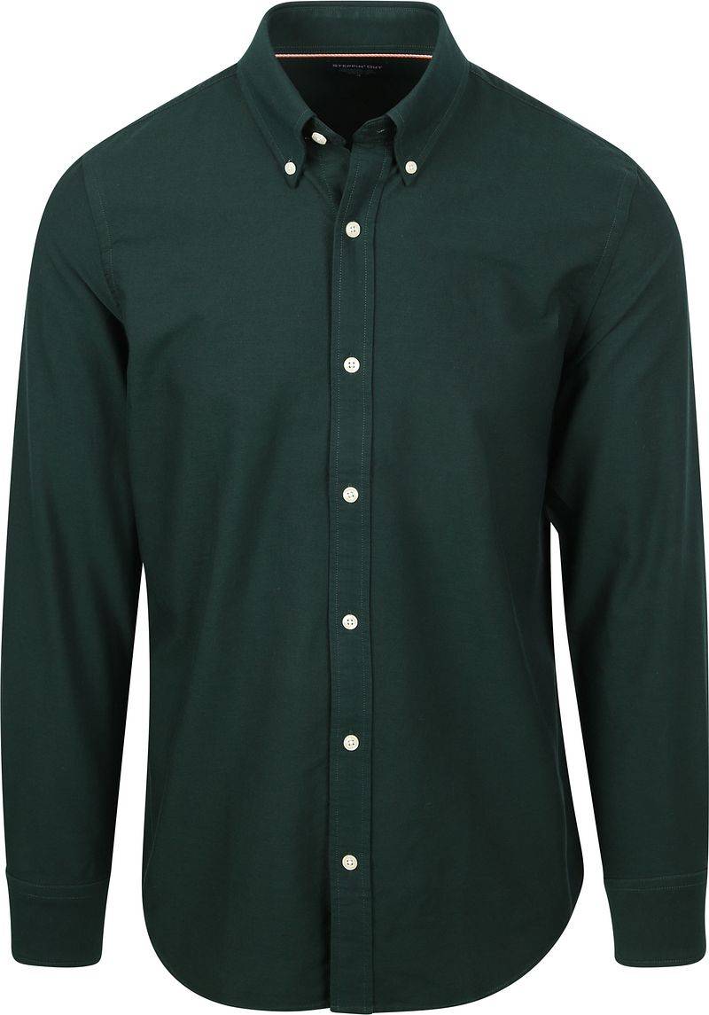 Steppin' Out Hemd Oxford Dunkelgrün - Größe XL von Steppin' Out