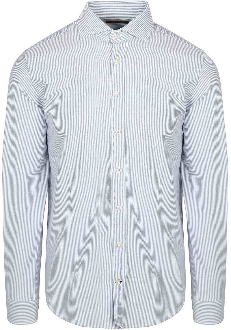 Steppin' Out Hemd Oxford Streifen Hellblau   - Größe XL von Steppin' Out