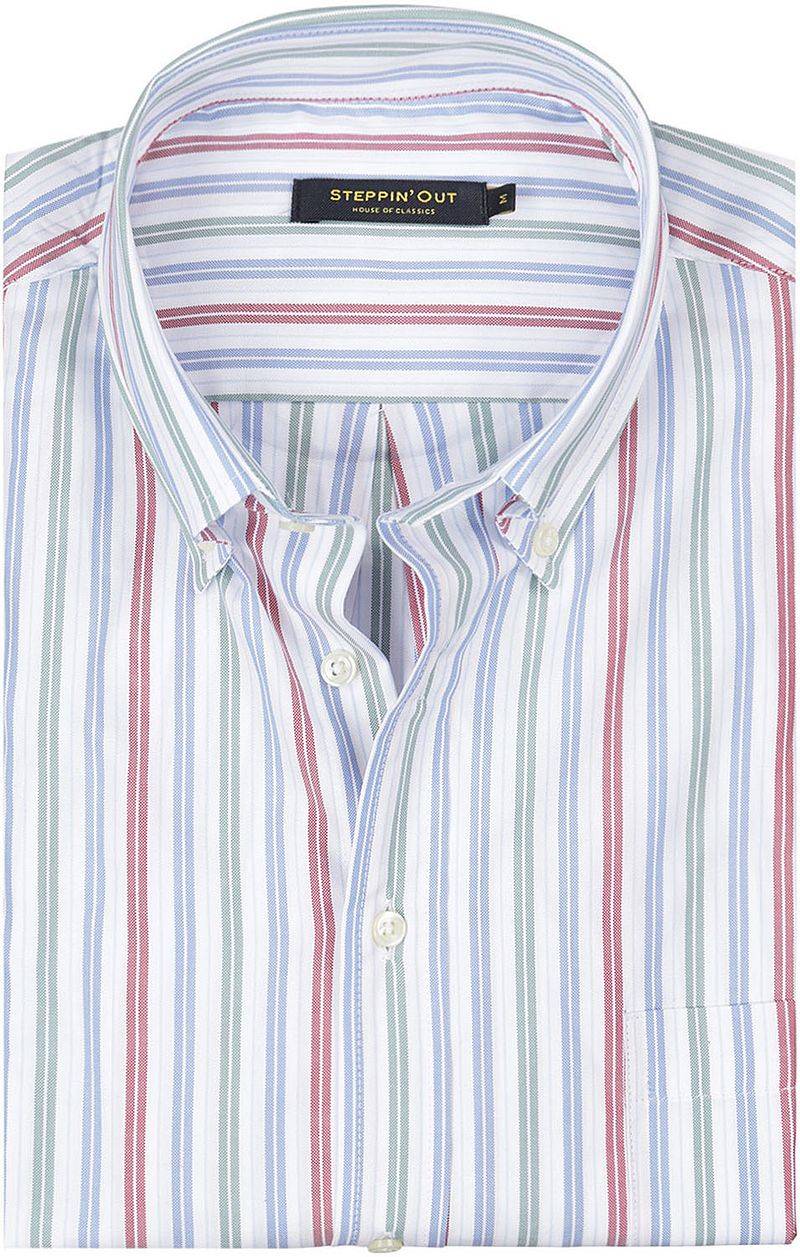 Steppin' Out Hemd Oxford Streifen Multicolour - Größe XXL von Steppin' Out