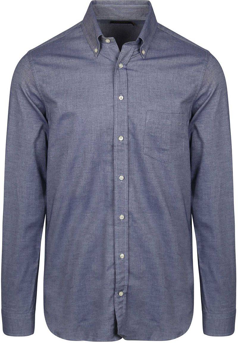 Steppin' Out Hemd Twill Blau - Größe M von Steppin' Out