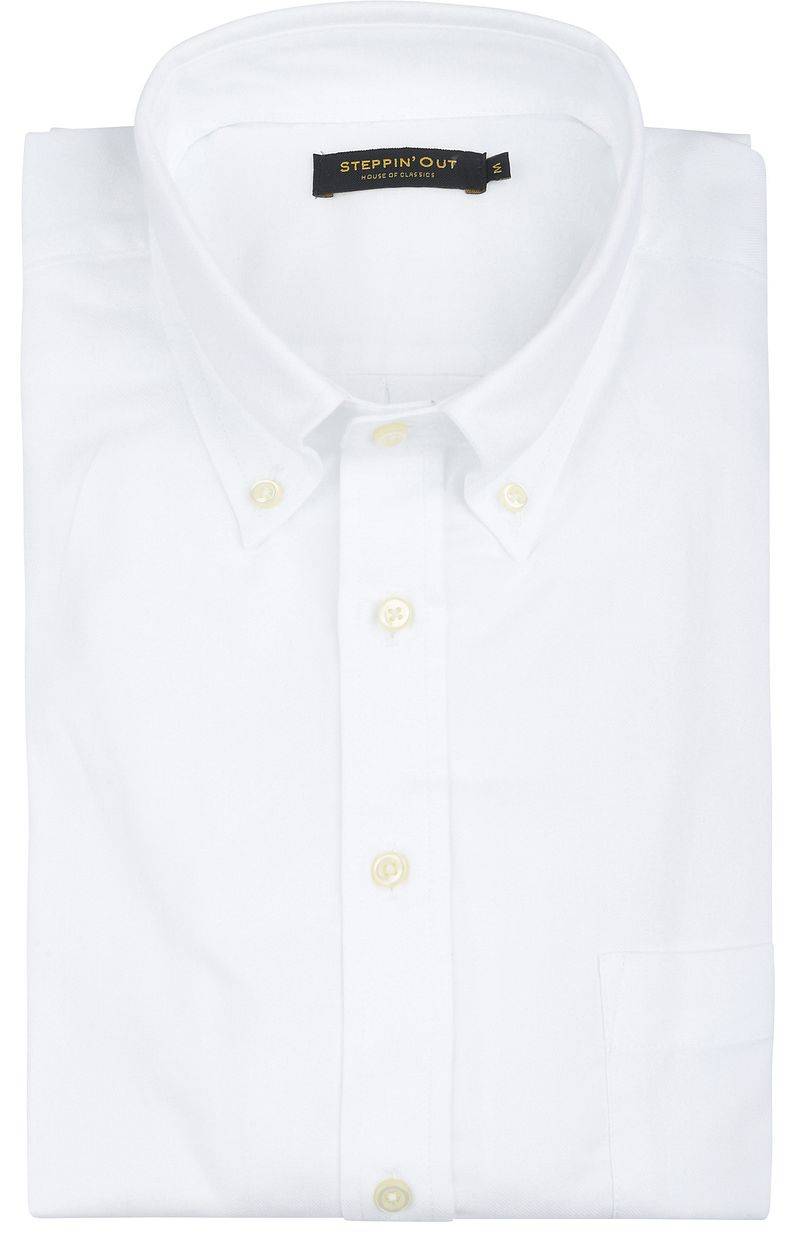 Steppin' Out Hemd Twill Weiß - Größe XL von Steppin' Out