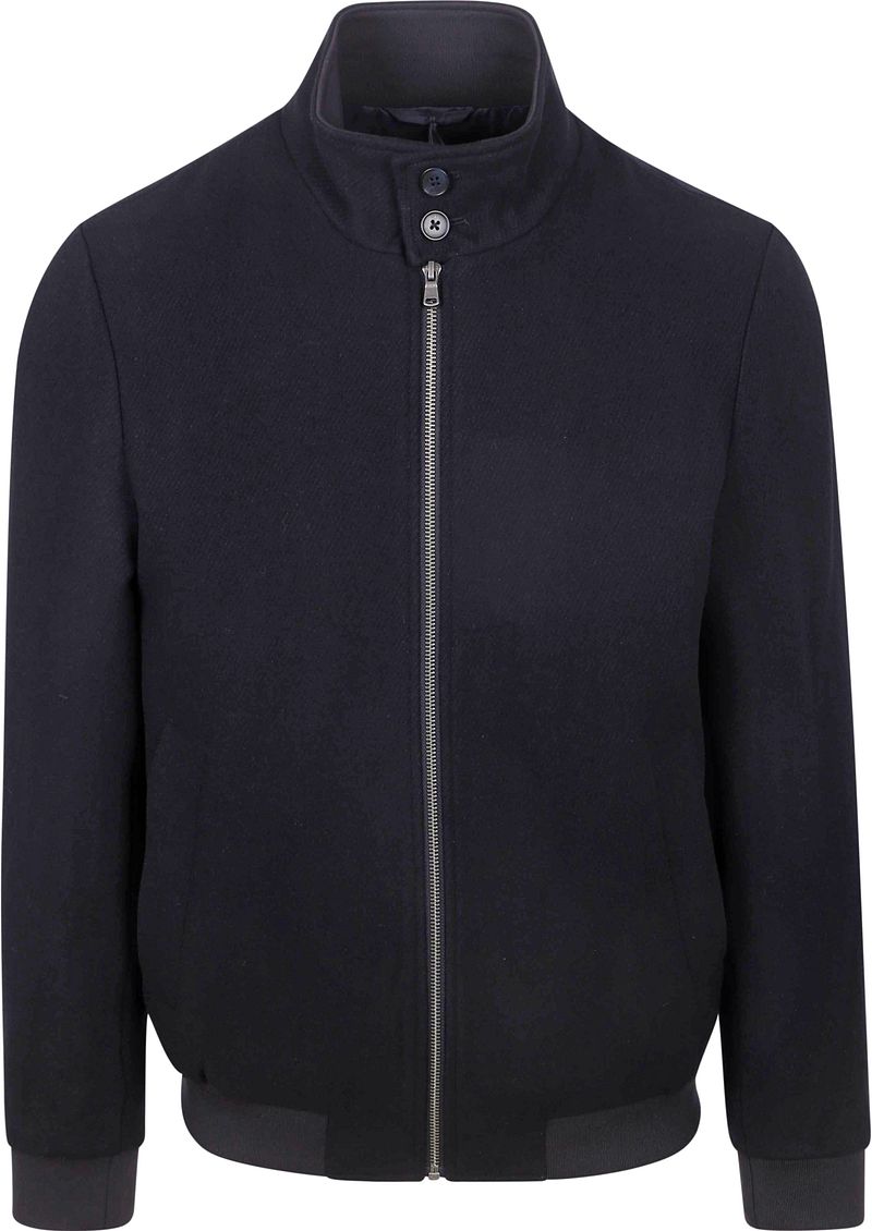 Steppin' Out Herrit Jacke Wool Blend Navy  - Größe L von Steppin' Out