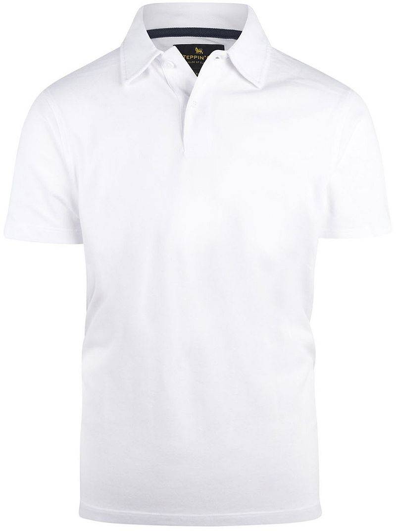 Steppin' Out Polo Sports Weiß - Größe 3XL von Steppin' Out