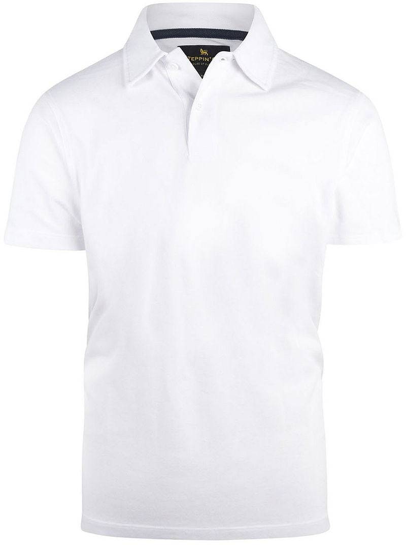 Steppin' Out Polo Sports Weiß - Größe XXL von Steppin' Out