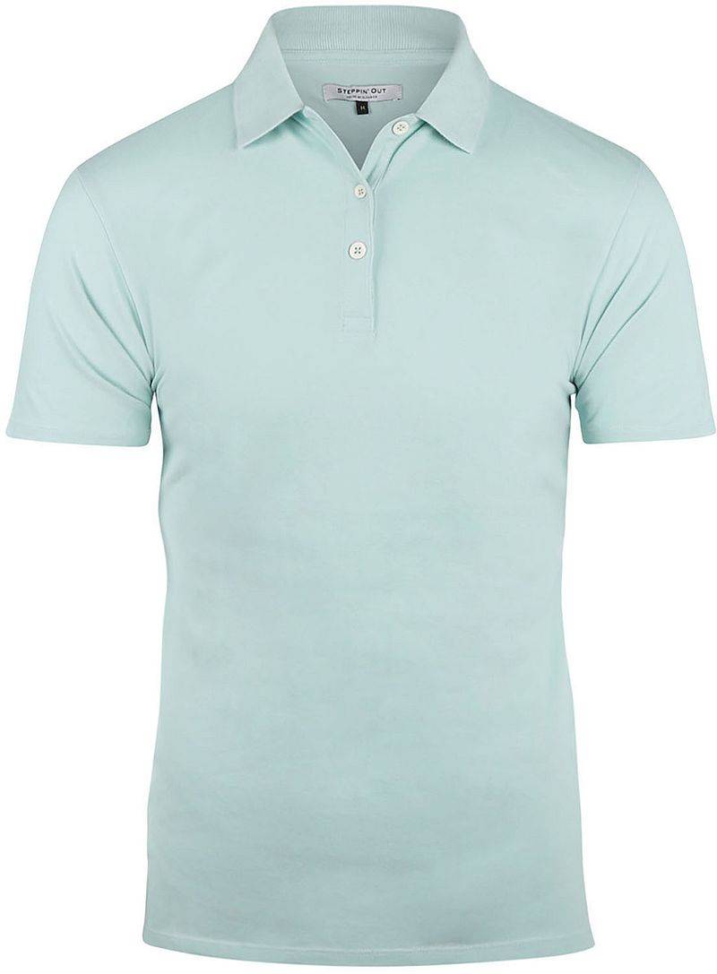 Steppin' Out Poloshirt Damen Classic Turquoise - Größe L von Steppin' Out