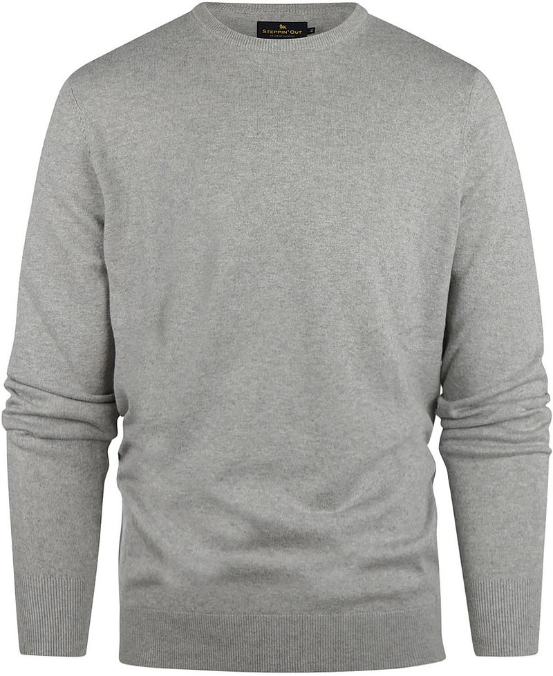 Steppin' Out Pullover Cotton Cashmere Melange Grau - Größe XXL Steppin' Out Pullover Cotton Cashmere Melange Grau - Größe XXL von Steppin' Out