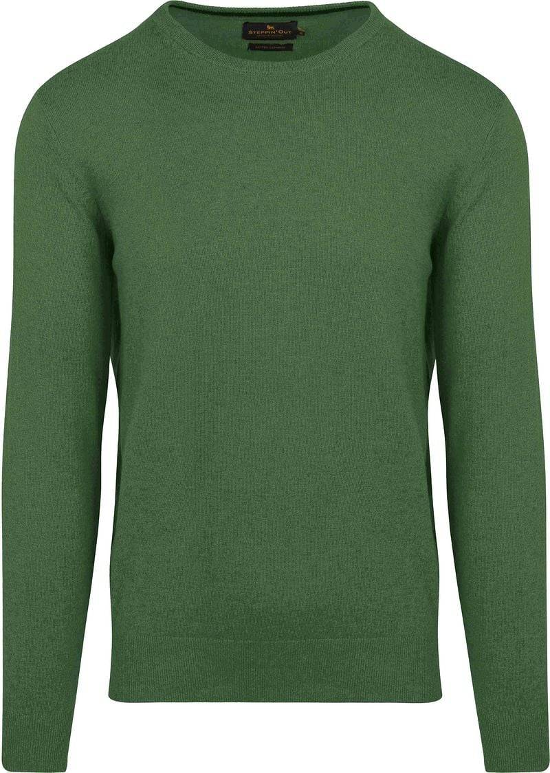 Steppin' Out Pullover Cotton Cashmere Mid Grün - Größe XXL von Steppin' Out