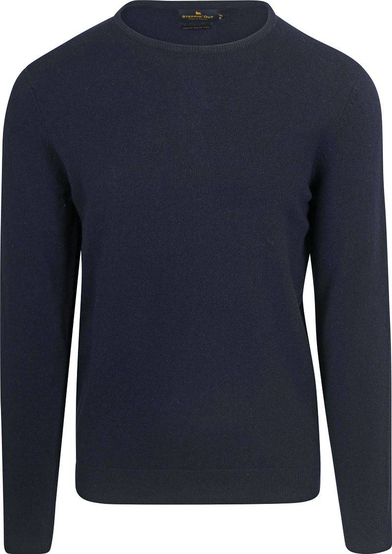 Steppin' Out Pullover Cashmere Navy - Größe XL von Steppin' Out