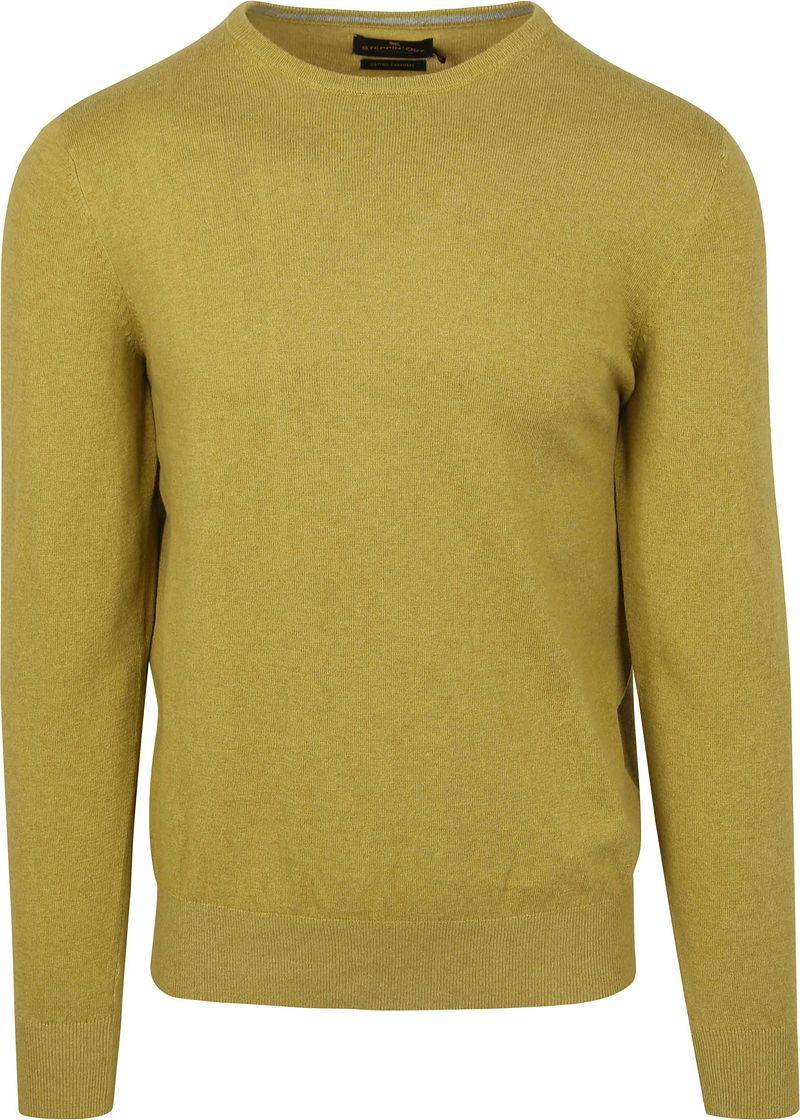 Steppin' Out Pullover Cotton Cashmere Moss Grün - Größe M von Steppin' Out