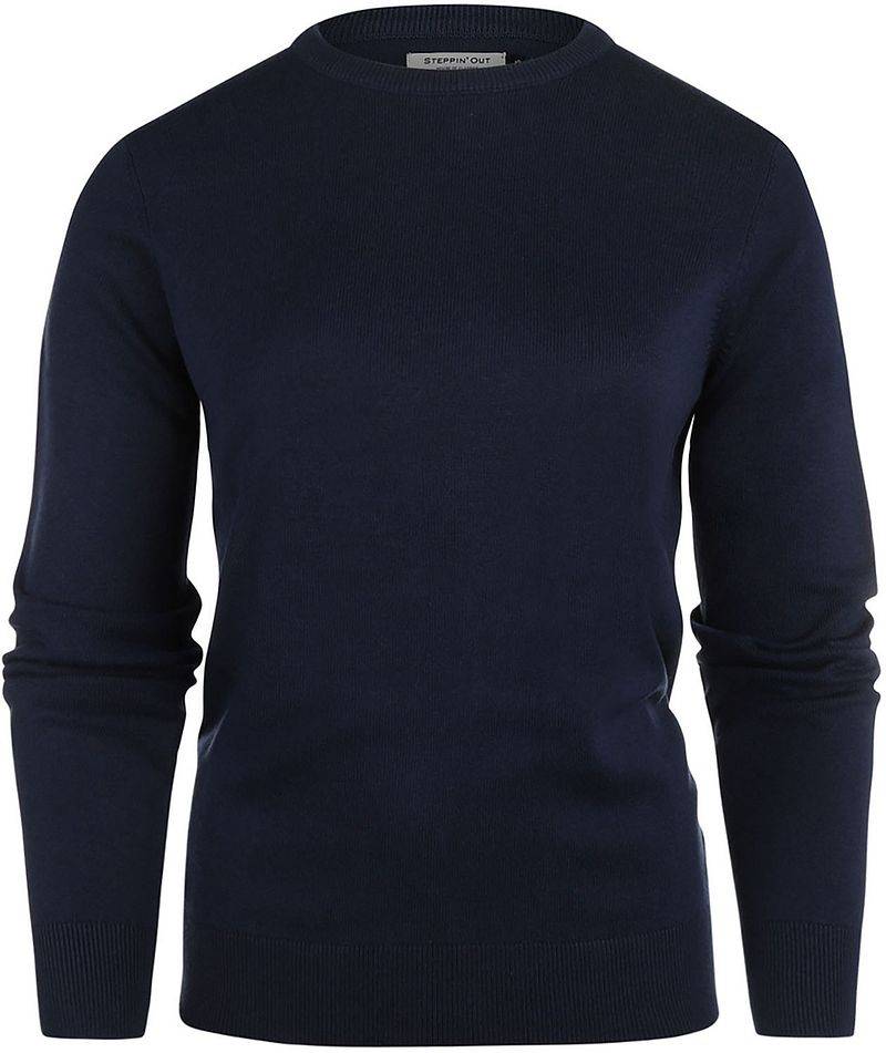Steppin' Out Pullover Damen Navy - Größe L von Steppin' Out