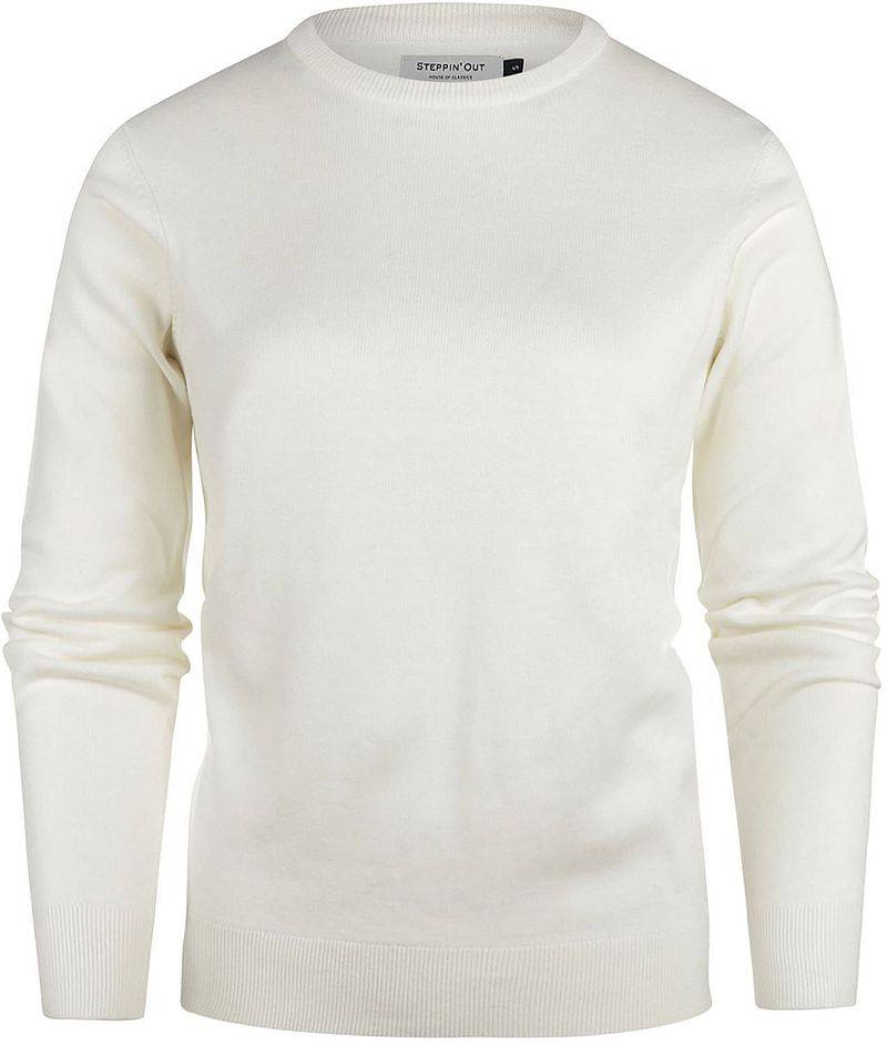 Steppin' Out Pullover Damen Off White - Größe XL von Steppin' Out