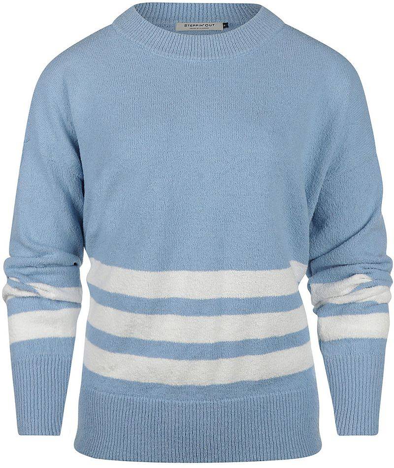 Steppin' Out Pullover Verona Damen Hellblau - Größe XS von Steppin' Out