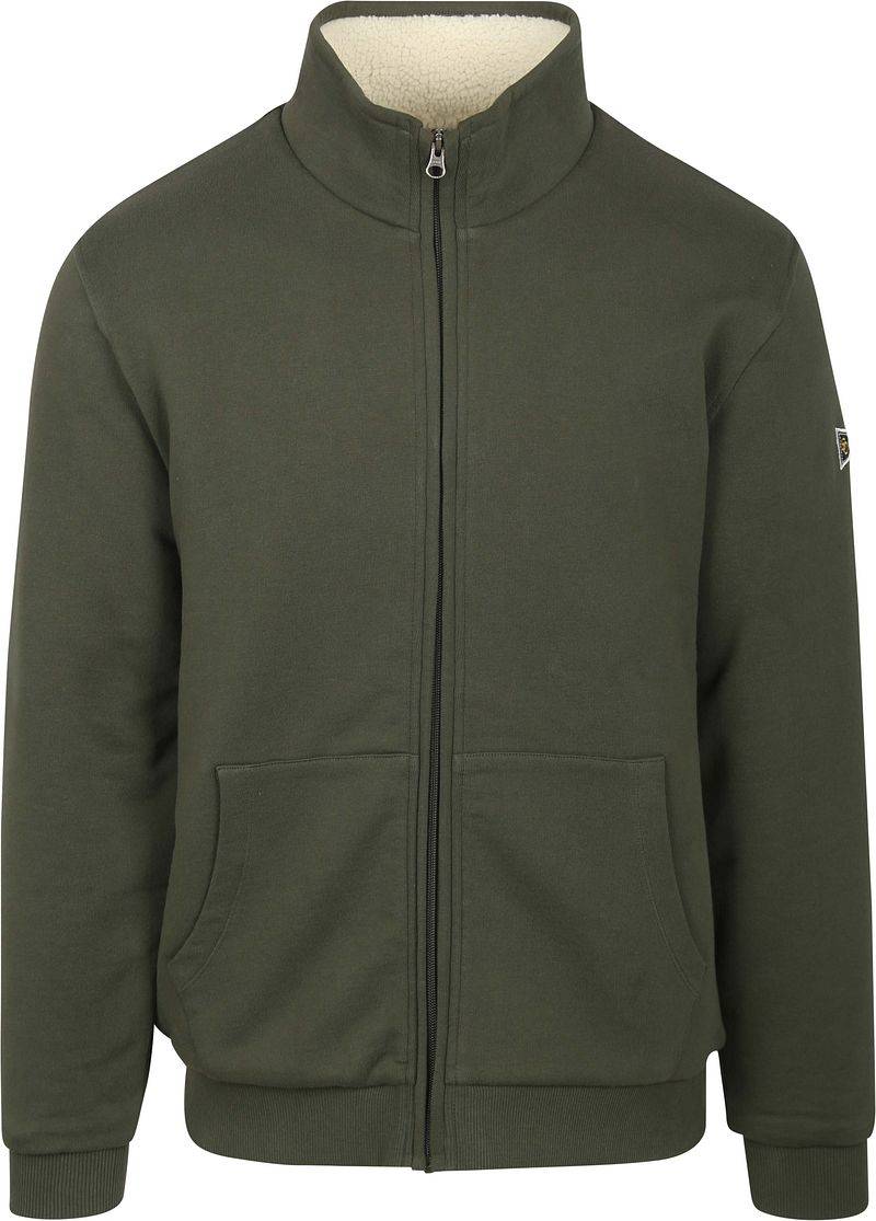 Steppin' Out Strickjacke Teddy Grün - Größe L von Steppin' Out