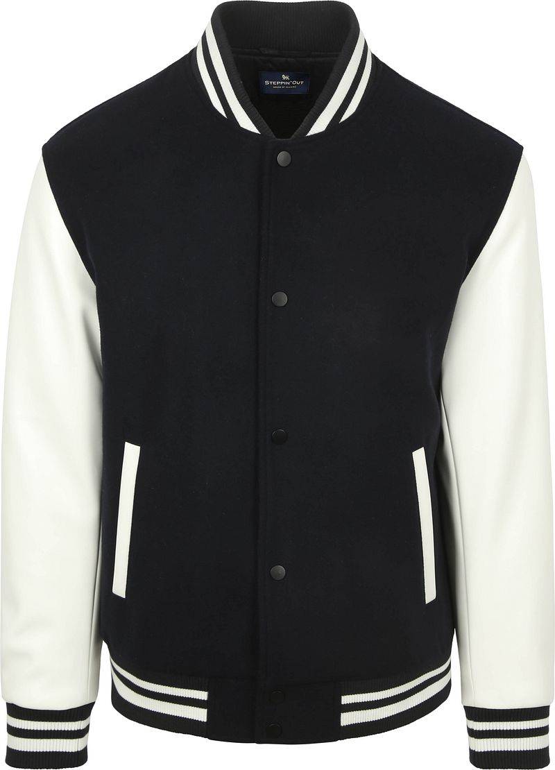 Steppin' Out Varsity Jacke Navy - Größe L Steppin' Out Varsity Jacke Navy - Größe L von Steppin' Out