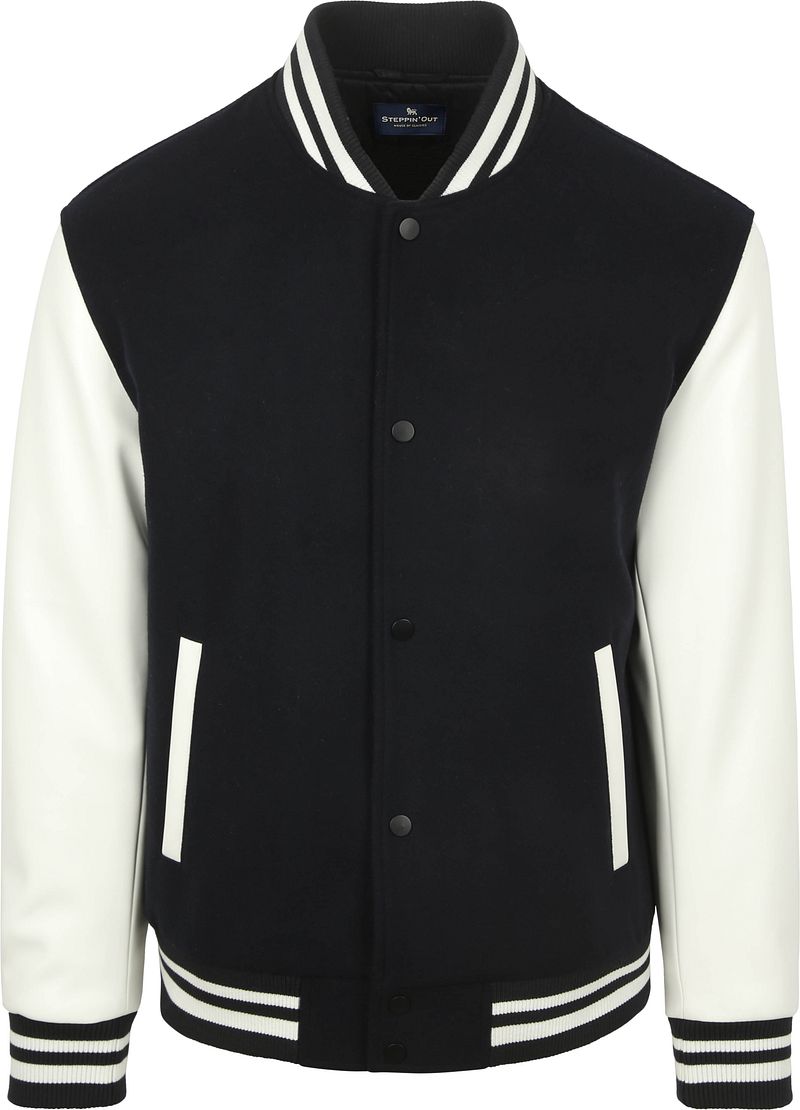 Steppin' Out Varsity Jacke Navy - Größe XL Steppin' Out Varsity Jacke Navy - Größe XL von Steppin' Out
