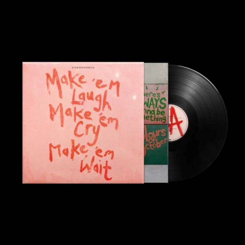 Stereophonics Make 'em laugh, make 'em cry, make 'em wait LP multicolor von Stereophonics