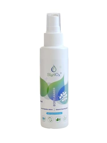 SterilOx® Natürliches Haut- & Zubehör-Reinigungsspray – Hypochlorsäure (HOCl) – Ohne Alkohol & Parfüm – Sanft & Sicher für Babys, Kinder & empfindliche Haut – 100 ml von Sterilox