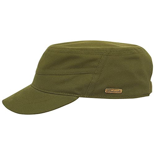 Sterkowski Patrol Mütze | 100% Baumwolle Schirmmütze für Herren und Damen | Schirmmütze Herren Basecap Herren Army Cap Herren Schildmütze Herren Cabrio Mütze Patrol Cap 56-57 cm Olivgrün von Sterkowski