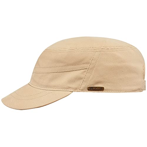 Sterkowski Patrol Sommer Kappe Herren | Baumwolle Schirmkappe, Military Cap Herren | Arbeitskappe, Männer Kappe, Sommermütze Herren, Baumwolle Schirmmütze, Cap Sommer Beige 60-61 cm von Sterkowski