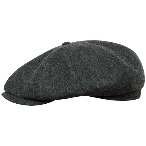 Sterkowski Shelby Gatsby Mütze | Wolle Schiebermütze Herren | Newsboy Cap Schirmmütze Winter Ballonmütze Irische Mütze 55 cm Dunkelgrau Sterkowski Shelby Gatsby Mütze | Wolle Schiebermütze Herren | Newsboy Cap Schirmmütze Winter Ballonmütze Irische Mütze 55 cm Dunkelgrau von Sterkowski