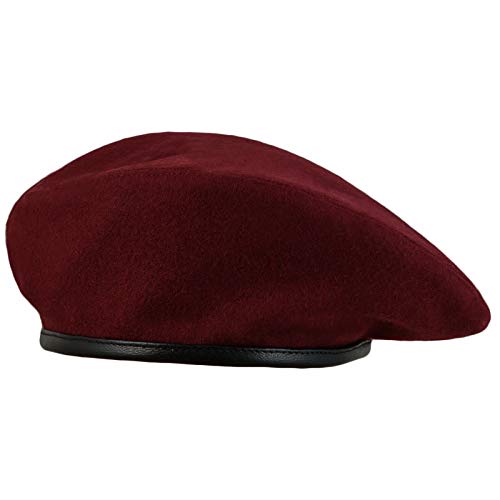 Sterkowski Sosabowski Wolle Militärisch Fallschirmbrigade Replik Barett 57 Bordeaux Sterkowski Sosabowski Wolle Militärisch Fallschirmbrigade Replik Barett 57 Bordeaux von Sterkowski