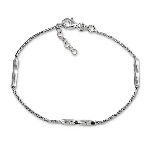 SilberDream 18-21cm Armband Spirale nickelfrei silber Damen Schmuck D1SDA1168J von SterlinX