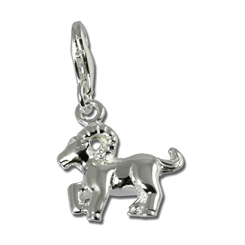 SilberDream Charm Schmuck Anhänger Widder Sternzeichen 925 Echt Silber D3FC7104 von SterlinX