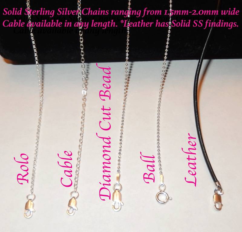 Echte Handschrift Halskette .999 Feinsilber ~ Ein - Oder Doppelseitig von SterlingHeartSongs