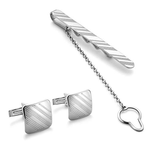 Exquisite Herren Manschettenknöpfe Und Krawattennadel Aus 925 Sterling Silber von STERLL