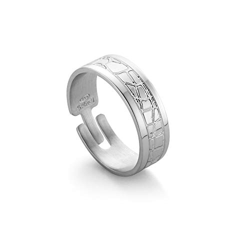 Sterll Herren Herren-Ring Sterling-Silber 925 Silber Ökologische Verpackung Geschenk für Männer von Sterll