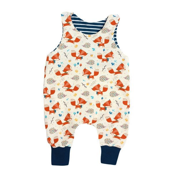 Sternchenwolke BIO Strampler Fuchs und Igel von Sternchenwolke