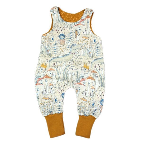 Sternchenwolke BIO Strampler "Gruselwusel" von Sternchenwolke