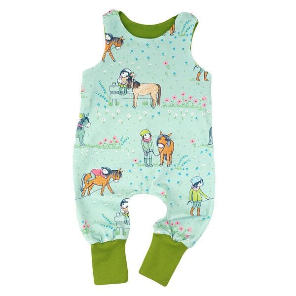 Sternchenwolke BIO Strampler "Ponyliebe" von Sternchenwolke