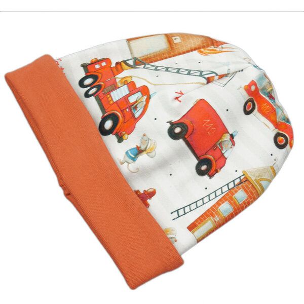 Sternchenwolke BIO Wendebeanie/Mütze "Tatütata" von Sternchenwolke