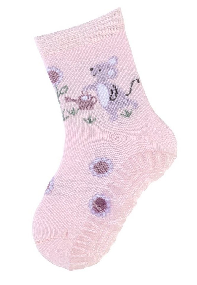 Sterntaler® ABS-Socken Fliesen Flitzer SUN Maus von Sterntaler®