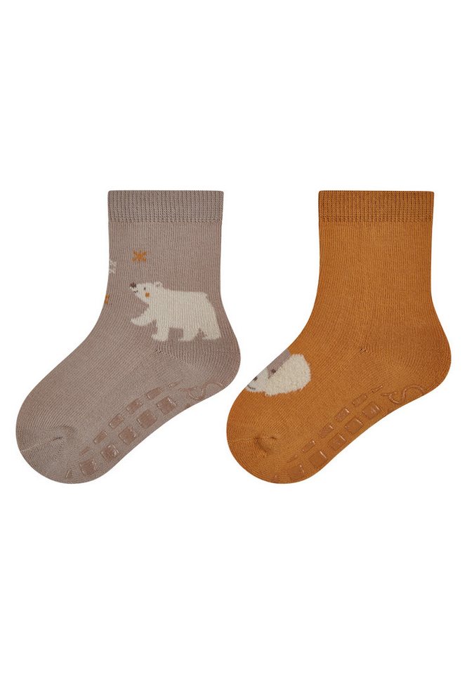 Sterntaler® ABS-Socken Sterntaler® ABS Socken 2er-Pack Bär (2-Paar, 2er-Pack) von Sterntaler®