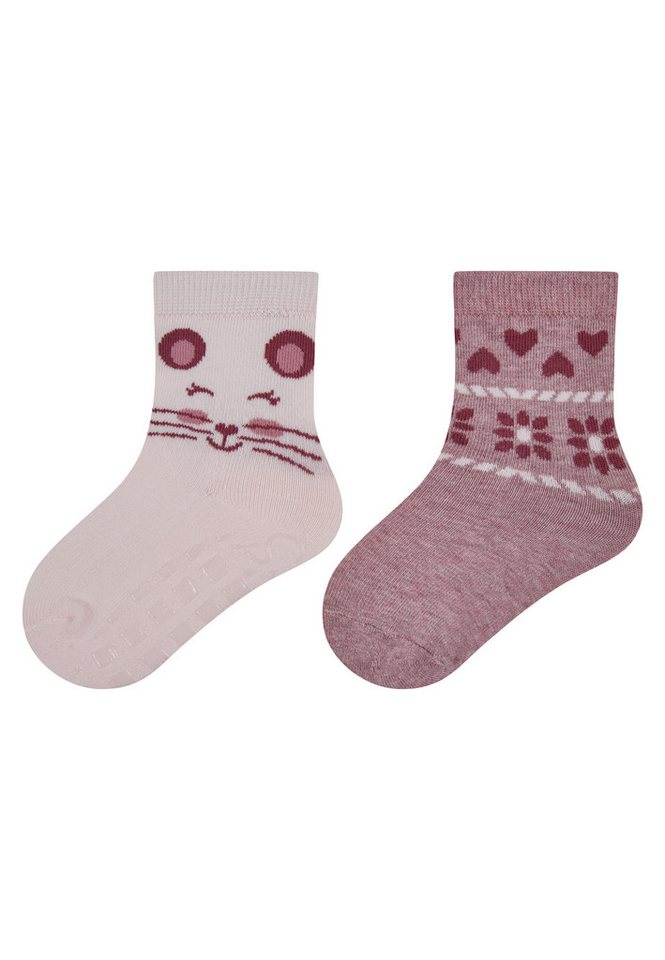 Sterntaler® ABS-Socken Sterntaler® ABS Socken 2er-Pack Maus (2-Paar, 2er-Pack) von Sterntaler®