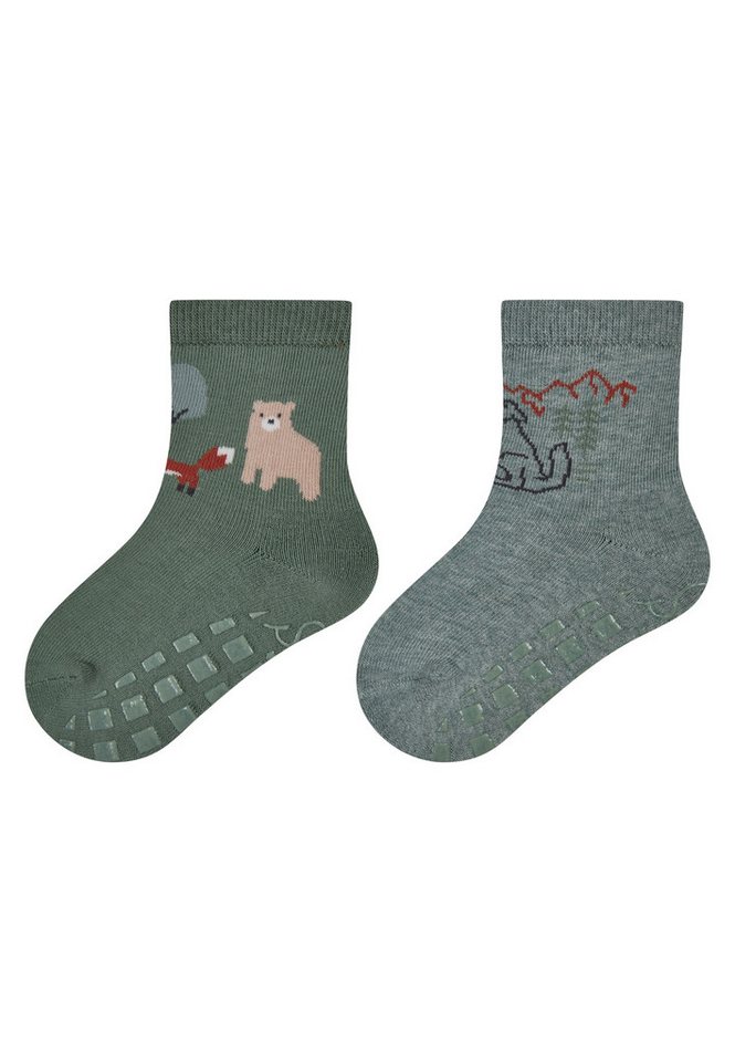 Sterntaler® ABS-Socken Sterntaler® ABS Socken 2er-Pack Waldtiere (2-Paar, 2er-Pack) von Sterntaler®